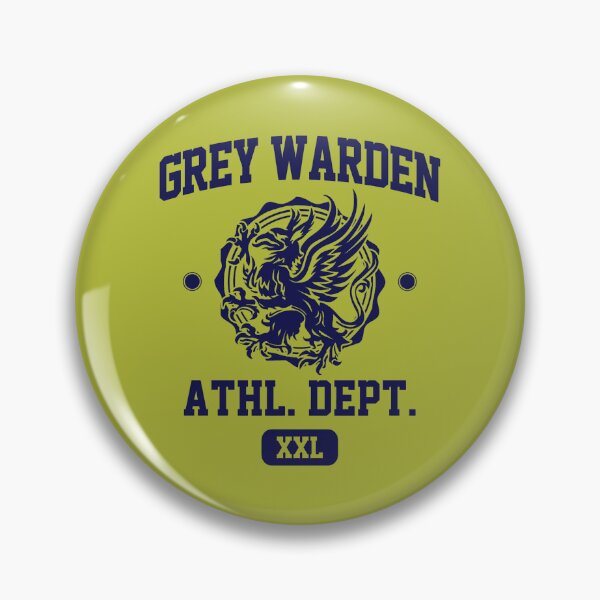 Item preview, Grey Warden Athletic DepartmentDragon Age GymStyleNavy Print designed and sold by OtisCarvalhos.