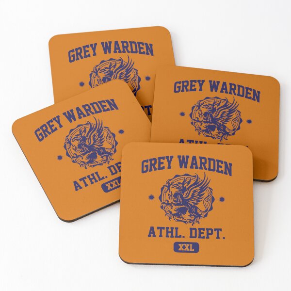 Item preview, Grey Warden Athletic DepartmentDragon Age GymStyleNavy Print designed and sold by OtisCarvalhos.