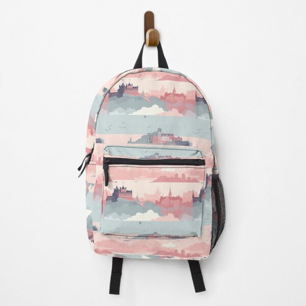 Item preview, Edinburgh Castle: Scottish Landmark in Pastel designed and sold by FamMeetsWorld.