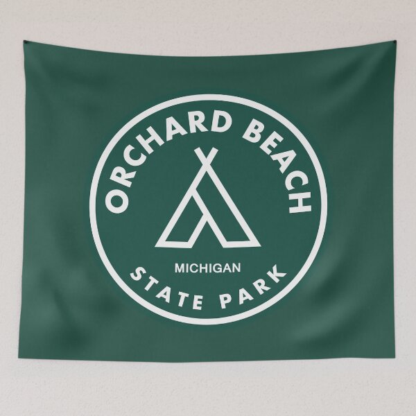 Item preview, Orchard Beach State Park Michigan Tent designed and sold by bivenart.