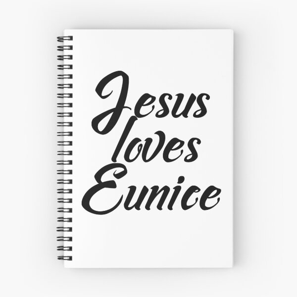 Item preview, Jesus loves Eunice designed and sold by Shalomjoy.