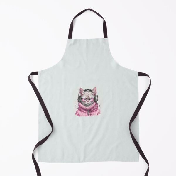 Item preview, Pretty in Pink Paws: Embrace the Playful Elegance of the Cat in Pink designed and sold by AmeerAthiyyah.