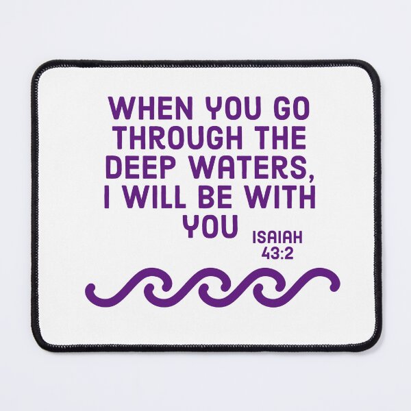 Item preview, Deep Waters, Purple designed and sold by Miles-and-Daisy.