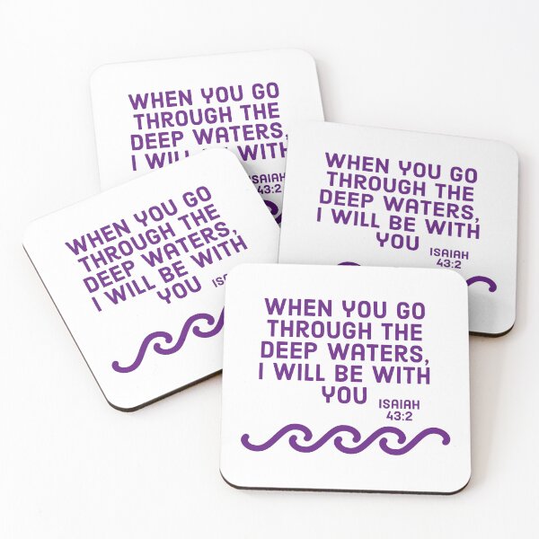 Item preview, Deep Waters, Purple designed and sold by Miles-and-Daisy.