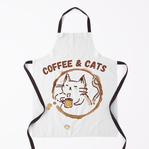 Item preview, cats and coffee designed and sold by T-shirtJohny.