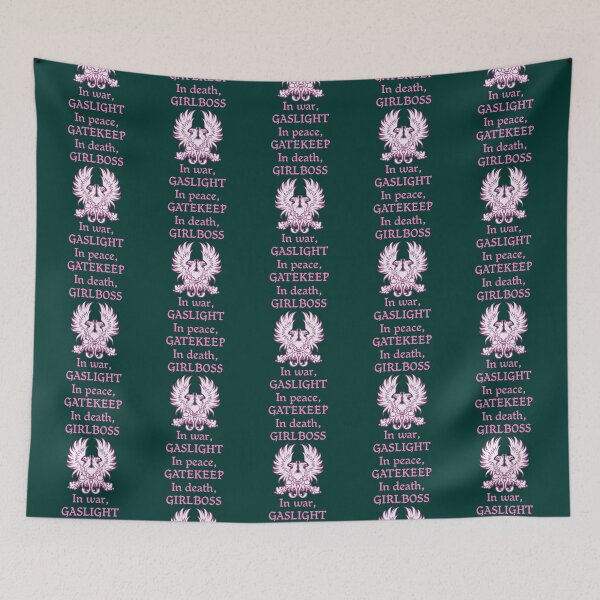 Item preview, Grey warden gaslight, gatekeep, girlboss pink designed and sold by OtisCarvalhos.