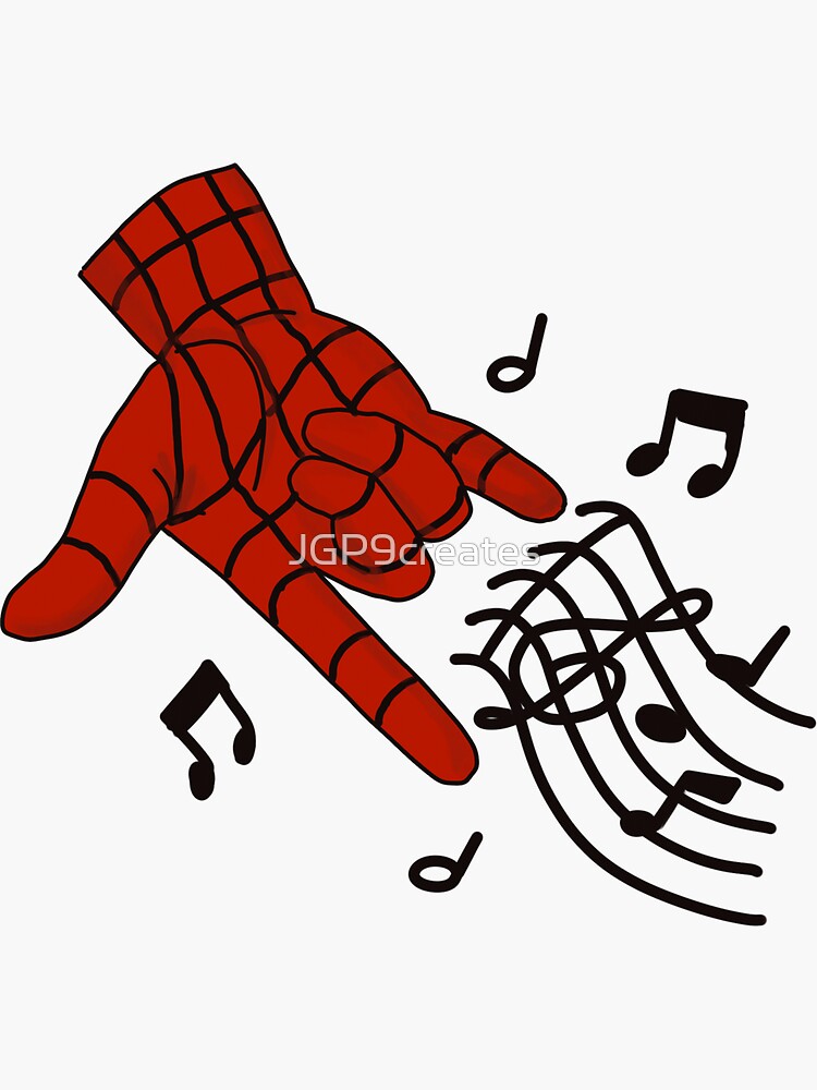 Spiderpunk atsv is punk music Sticker for Sale by JGP9creates