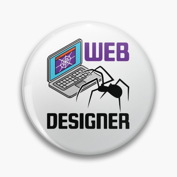 Item preview, Web Designer Funny Spider Website Design designed and sold by jaygo.