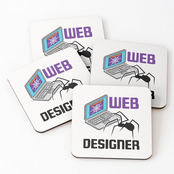 Item preview, Web Designer Funny Spider Website Design designed and sold by jaygo.