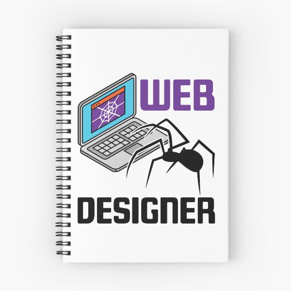 Item preview, Web Designer Funny Spider Website Design designed and sold by jaygo.