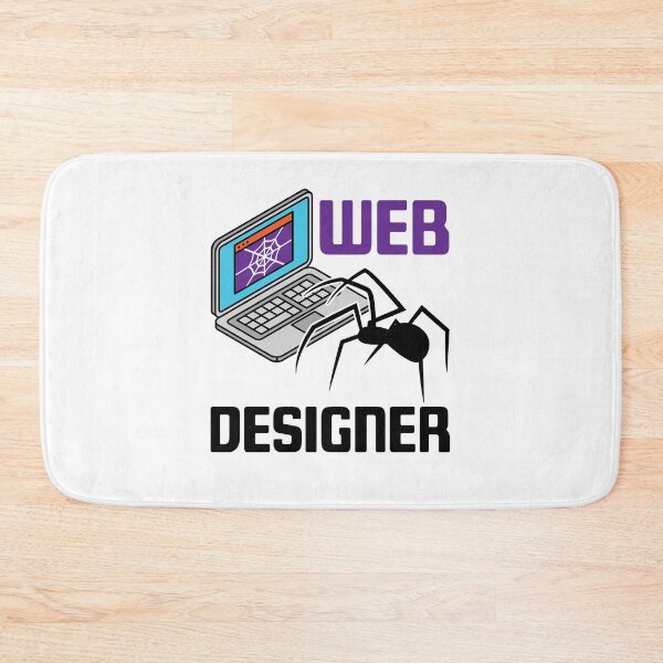 Item preview, Web Designer Funny Spider Website Design designed and sold by jaygo.