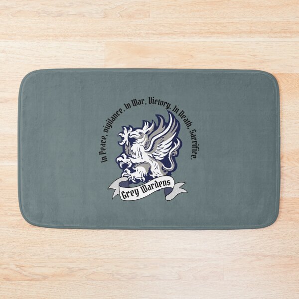 Item preview, Grey Wardens Dragon Age Origins Logo and Quote designed and sold by OtisCarvalhos.