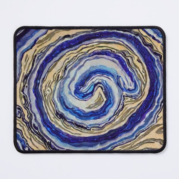 Item preview, 2400 Geode Orange and blue designed and sold by melridger.