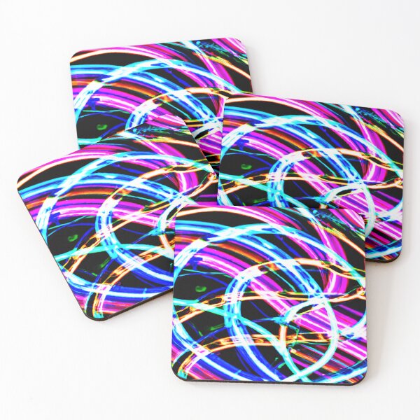 Item preview, Abstract Colorful Pattern Neon Design designed and sold by Health And Fitness Posts e-Store.