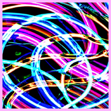 Artwork thumbnail, Abstract Colorful Pattern Neon Design by Health And Fitness Posts e-Store