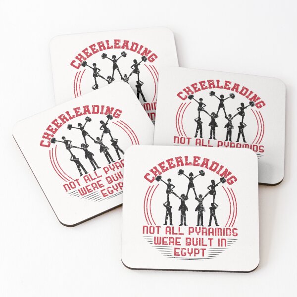 Item preview, Cheerleading Funny Pyramid Stunt Quote designed and sold by jaygo.