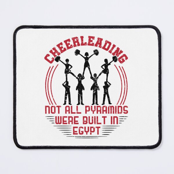 Item preview, Cheerleading Funny Pyramid Stunt Quote designed and sold by jaygo.