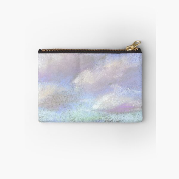 Item preview, Cloud filled sky fine art soft pastel art  designed and sold by TiffanyMackay.
