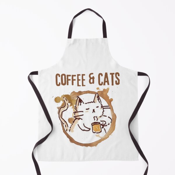 Item preview, cats and coffee designed and sold by T-shirtJohny.