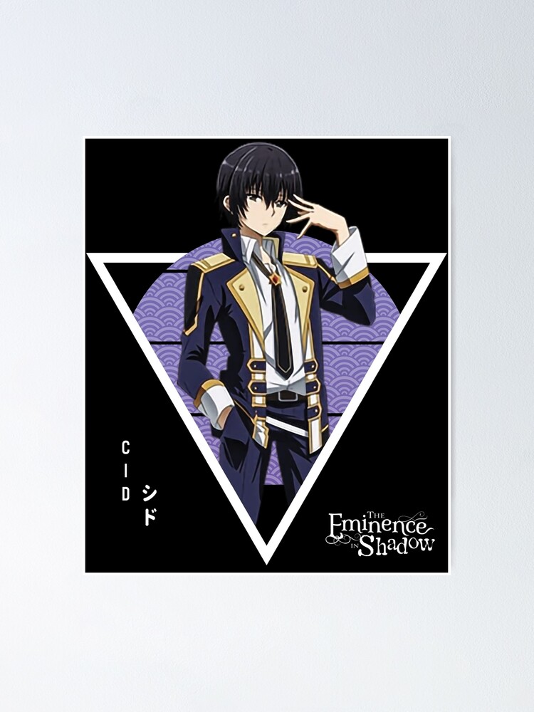 Cid Kagenou - The Eminence in Shadow Sticker for Sale by Arwain