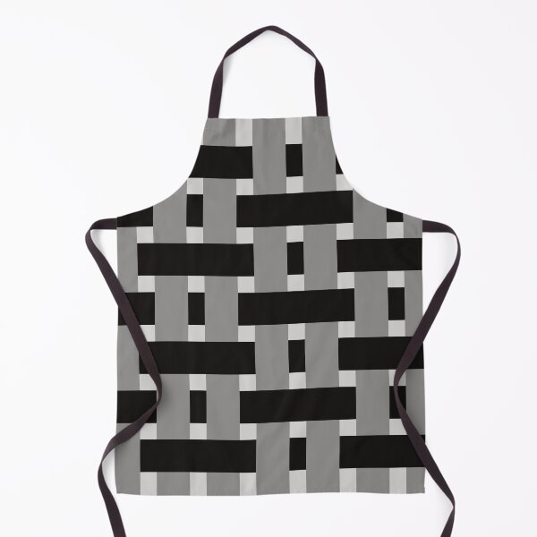 Item preview, Fabric Weave Types #04- Weft Rib Weave Regular Pattern - Black and Gray designed and sold by DesignCentrum.
