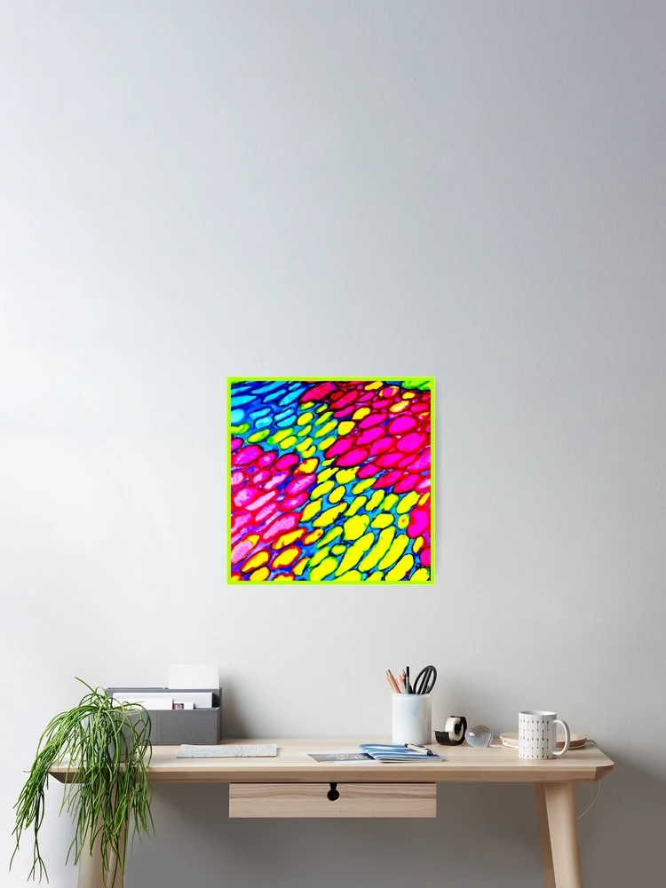 Thumbnail 2 of 3, Poster, Abstract Dynamic Pattern Fusion Design designed and sold by Health And Fitness Posts e-Store.