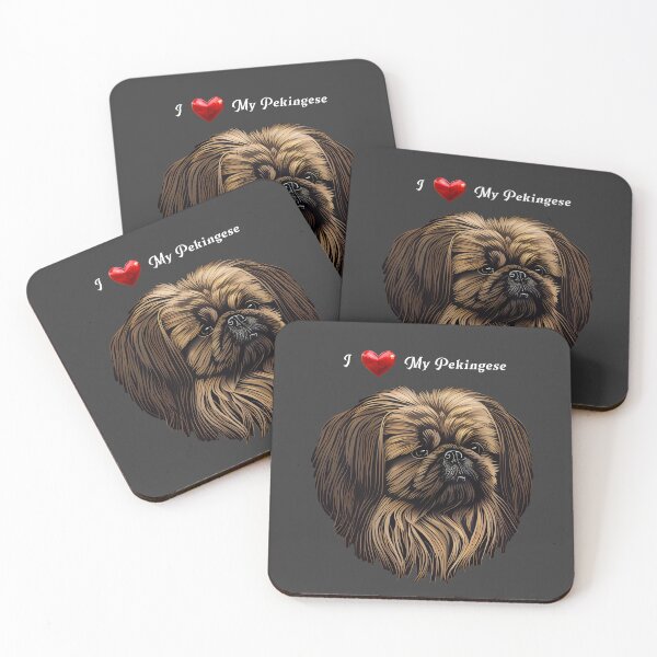 Item preview, I Love My Pekingese designed and sold by xposedbydesign.