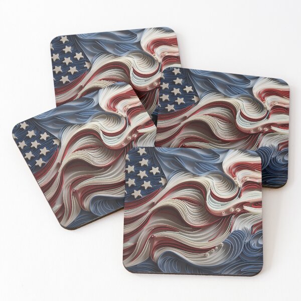 Item preview, 3D American Flag designed and sold by CoputerEasel.