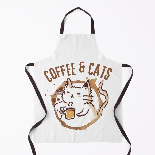 Item preview, coffee and cats designed and sold by T-shirtJohny.