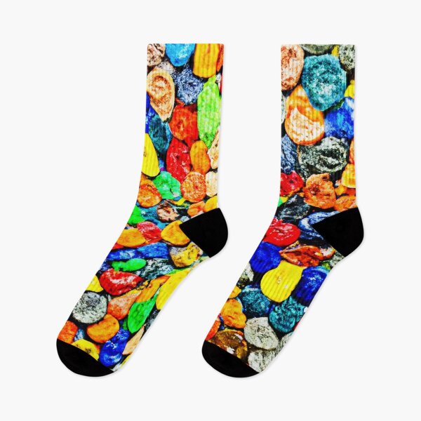 Item preview, Abstract Colorful Chaos stones Pattern designed and sold by Health And Fitness Posts e-Store.