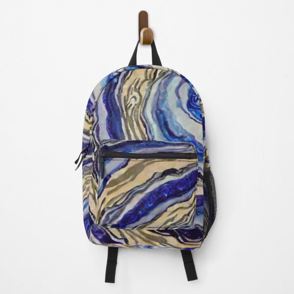 Item preview, 9000 Blue orange geode Swirl designed and sold by melridger.
