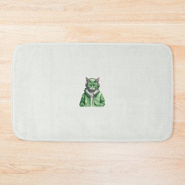Item preview, Emerald Paws: Discover the Enchanting World of the Green Cat designed and sold by AmeerAthiyyah.