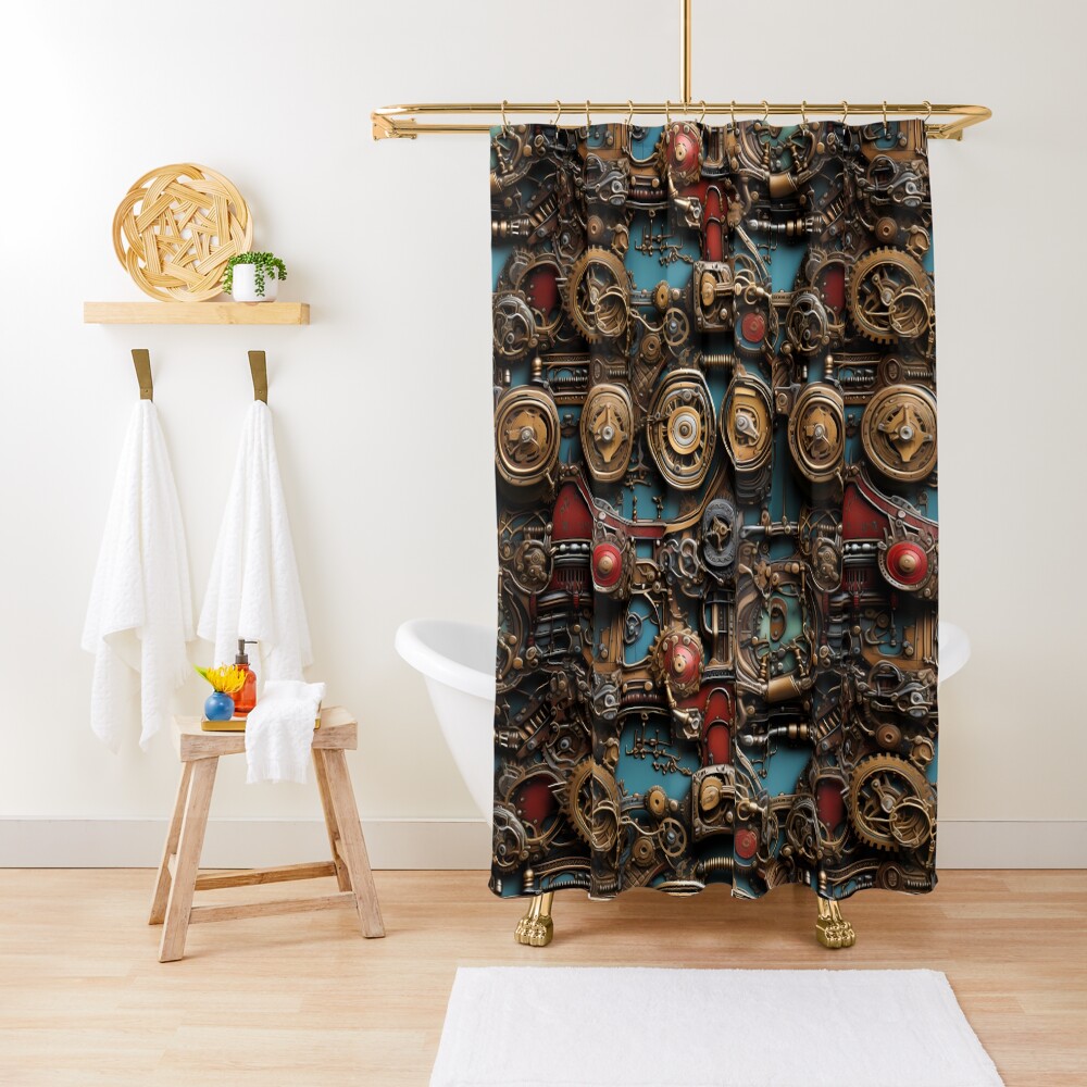 Item preview, Shower Curtain designed and sold by TheMerch-er.