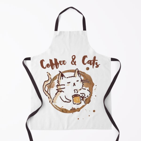 Item preview, coffee and cats designed and sold by T-shirtJohny.