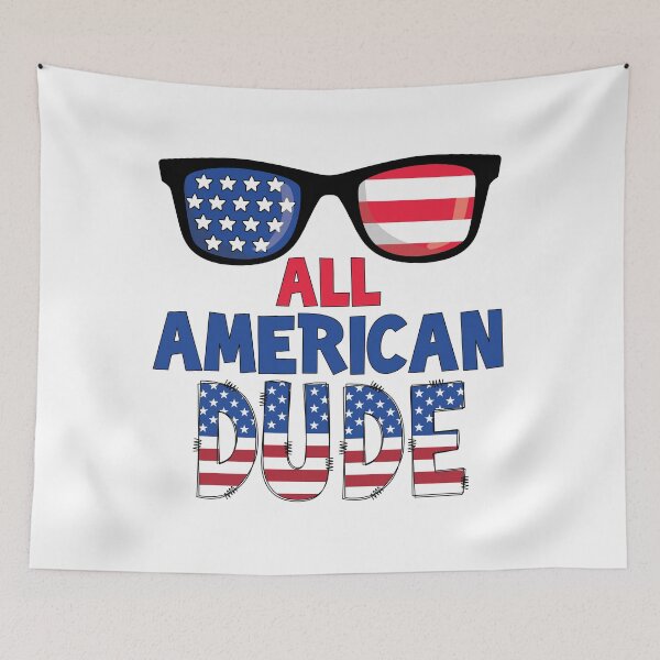 Item preview, All american dude us independence day  designed and sold by DreamStore360.