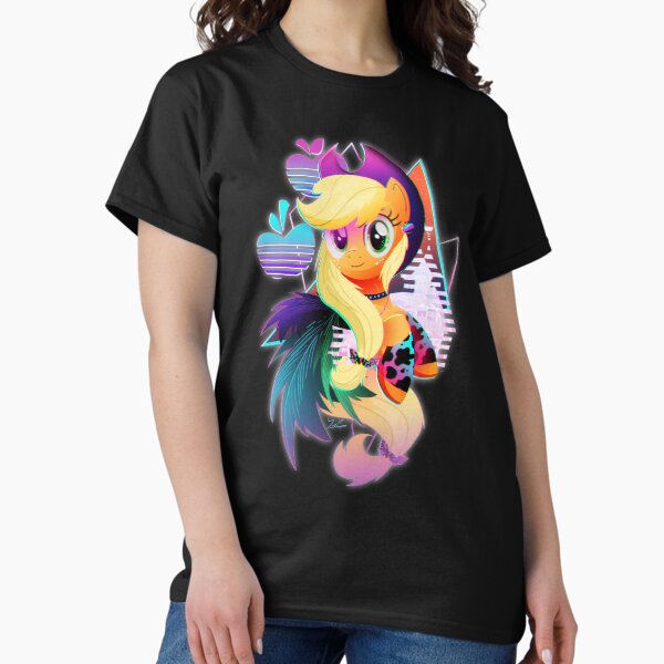 Item preview, Synthwave Applejack designed and sold by Ilona Iske.