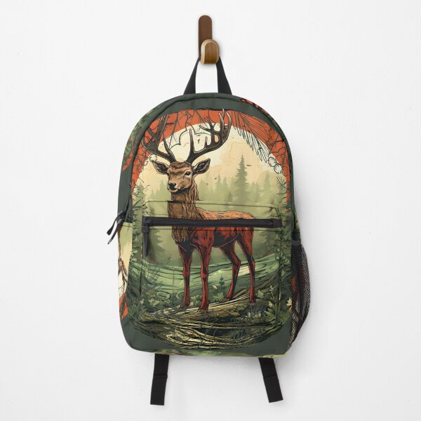 Item preview, Deer against the background of the wilderness. designed and sold by Hisirdoux.