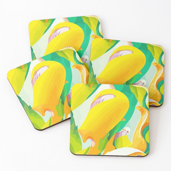 Item preview, Abstract yellow and green  designed and sold by IDEA-POINT.