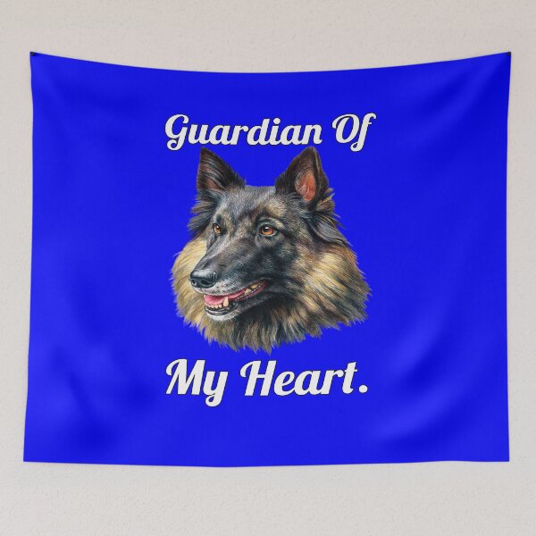 Item preview, Belgian Tervuren Dog Owner Guardian Of My Heart designed and sold by fantasticdesign.