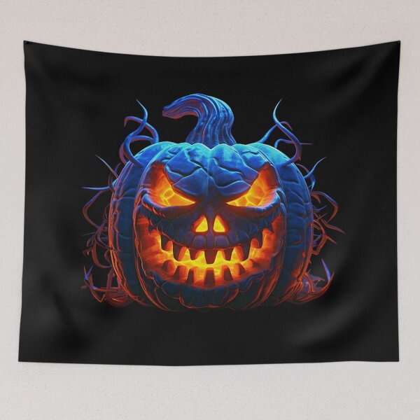 Artikelvorschau, Gruselige Jackolanterns | gruseliger Jack O'Lantern | Halloween Jack O'Lantern entworfen und verkauft von CoolHippoQuotes.