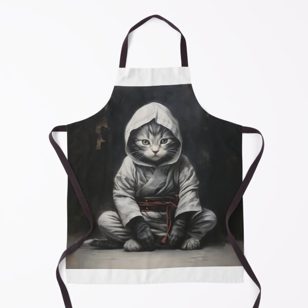 Item preview, Ninja Kitten Seated Art designed and sold by redstar19.