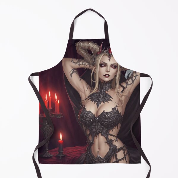 Item preview, Beautiful sexy Vampire gothic goth girl painting designed and sold by Vintage Designs +.
