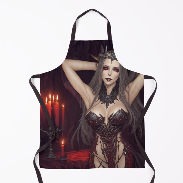 Item preview, Beautiful sexy Vampire gothic goth girl painting designed and sold by Vintage Designs +.