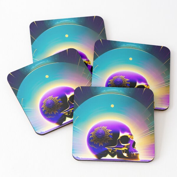 Item preview, Purple skull  designed and sold by MatrixTattoo.