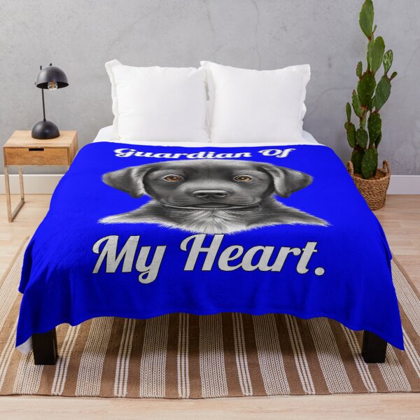 Item preview, Black Labrador Retriever Dog Owner Guardian Of My Heart designed and sold by fantasticdesign.