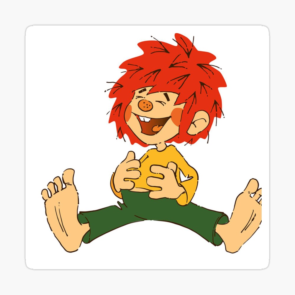 Pumuckl is an invisible goblin for everyone with red hair Greeting Card by  CoolMaster2022 | Redbubble