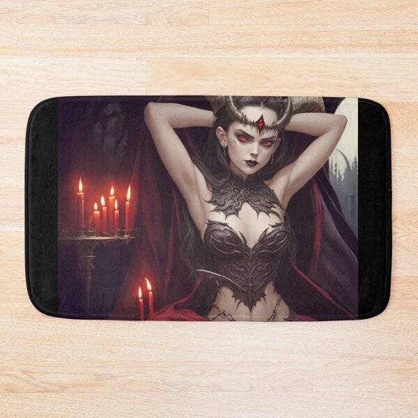 Item preview,  Beautiful sexy Vampire gothic goth girl painting  designed and sold by Vintage Designs +.