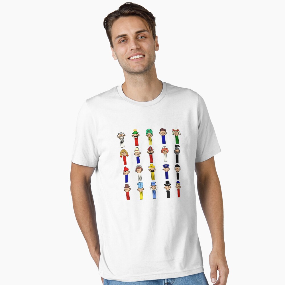 Vista previa del artículo con la obra «Camiseta esencial», diseñado y vendido por emily-pez.
