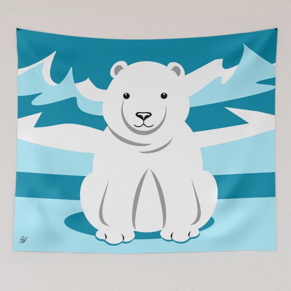 Item preview, Cute Polar bear Cartoon designed and sold by studioart.