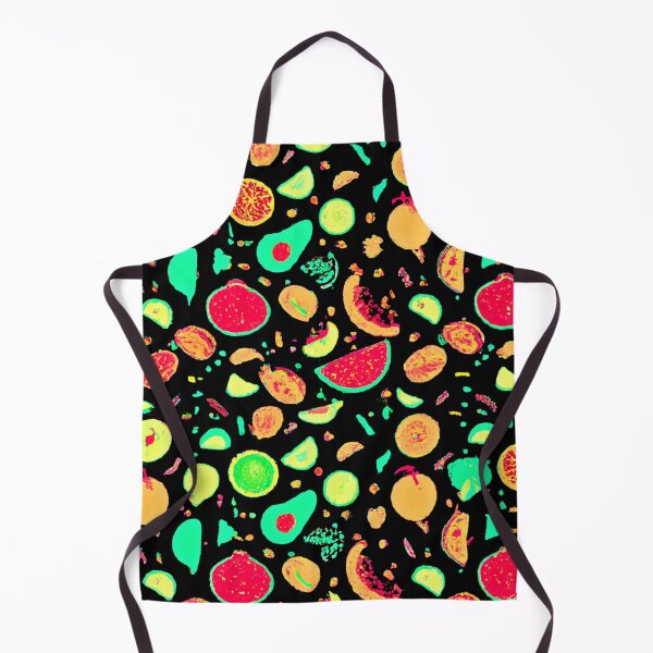 Item preview, Vibrant Neon Fruits Pattern designed and sold by Health And Fitness Posts e-Store.